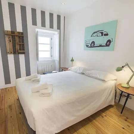 아파트 Lovelystay Rooftop Duplex In Sao Bento